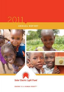 2011 Solar Electric Light Fund (SELF) Annual Report