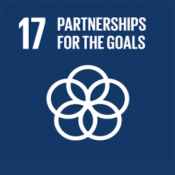 SDG 17 partnerships for the goals icon
