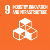 SDG 9 industry, innovation and infrastructure icon