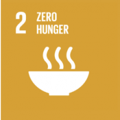 SDG 2 zero hunger icon