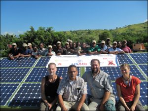Solar project from USAID and Solar Electric Light Fund complete