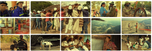 Tile images from the Switch On documentary featuring the Solar Electric Light Fund (SELF)